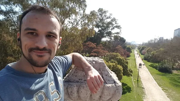 Beautiful sunny day in Valencia